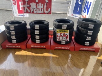 タイヤ交換お早めに！